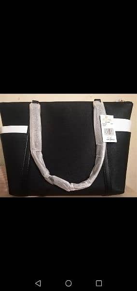 michael kors large leather tote bag 4