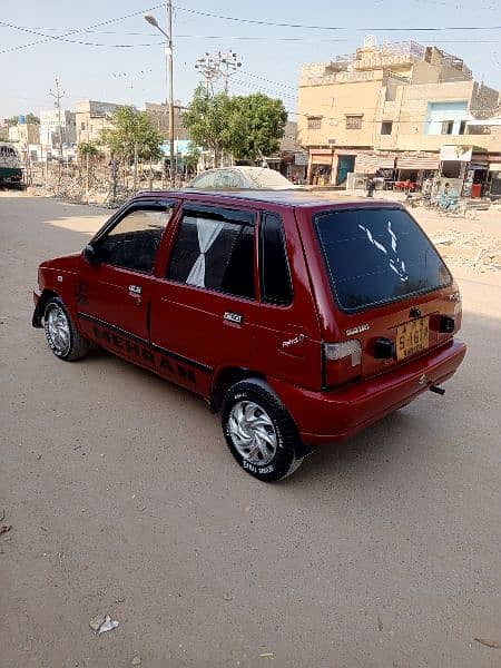 Suzuki mehran 1991 body very good looking engine powerful 3