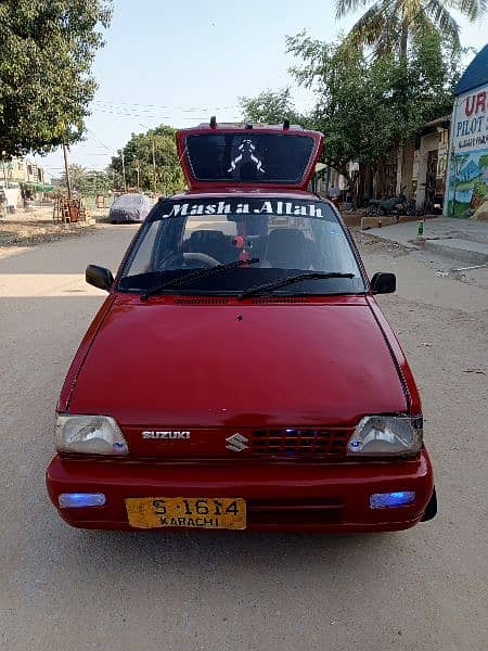 Suzuki mehran 1991 body very good looking engine powerful 6