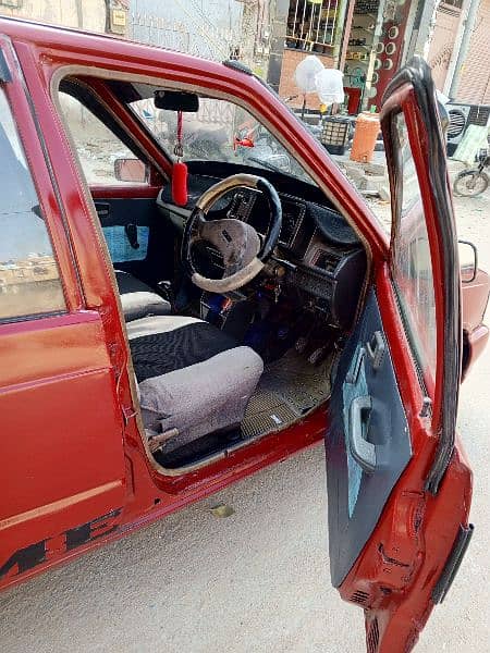 Suzuki mehran 1991 body very good looking engine powerful 9