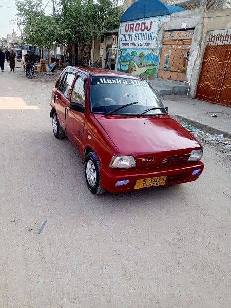 Suzuki mehran 1991 body very good looking engine powerful 15