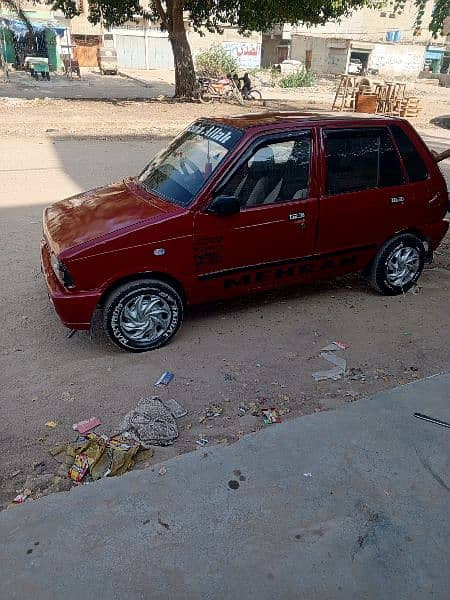 Suzuki mehran 1991 body very good looking engine powerful 16