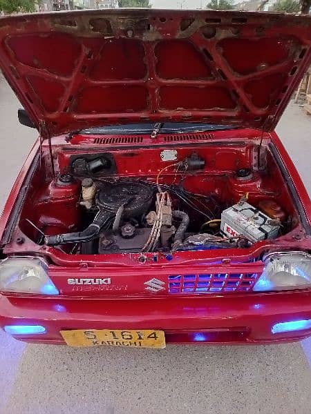 Suzuki mehran 1991 body very good looking engine powerful 18