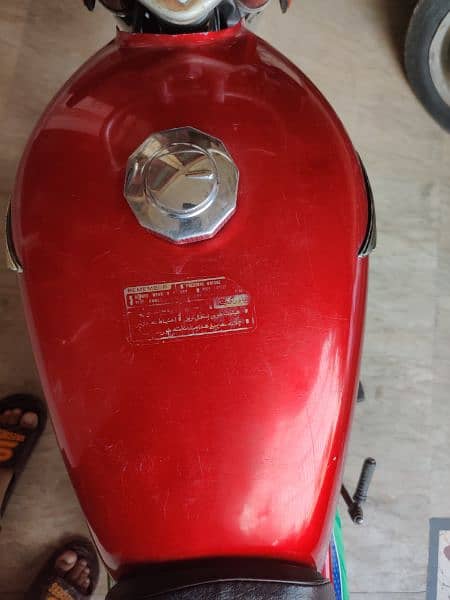 Honda CD 70 bike red for sale 1