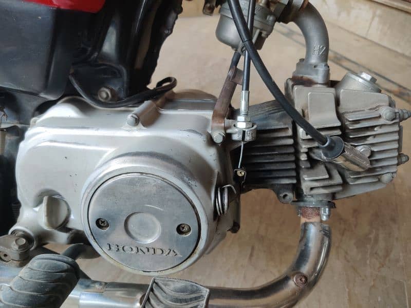 Honda CD 70 bike red for sale 2