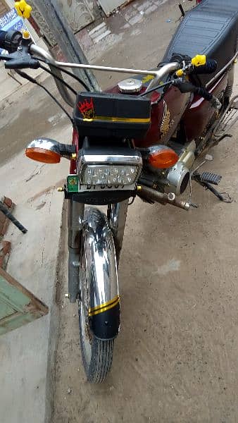 Honda 125 2012 model 70000 phone 03086679064 3