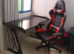 Gaming Chair And Gaming Table 0