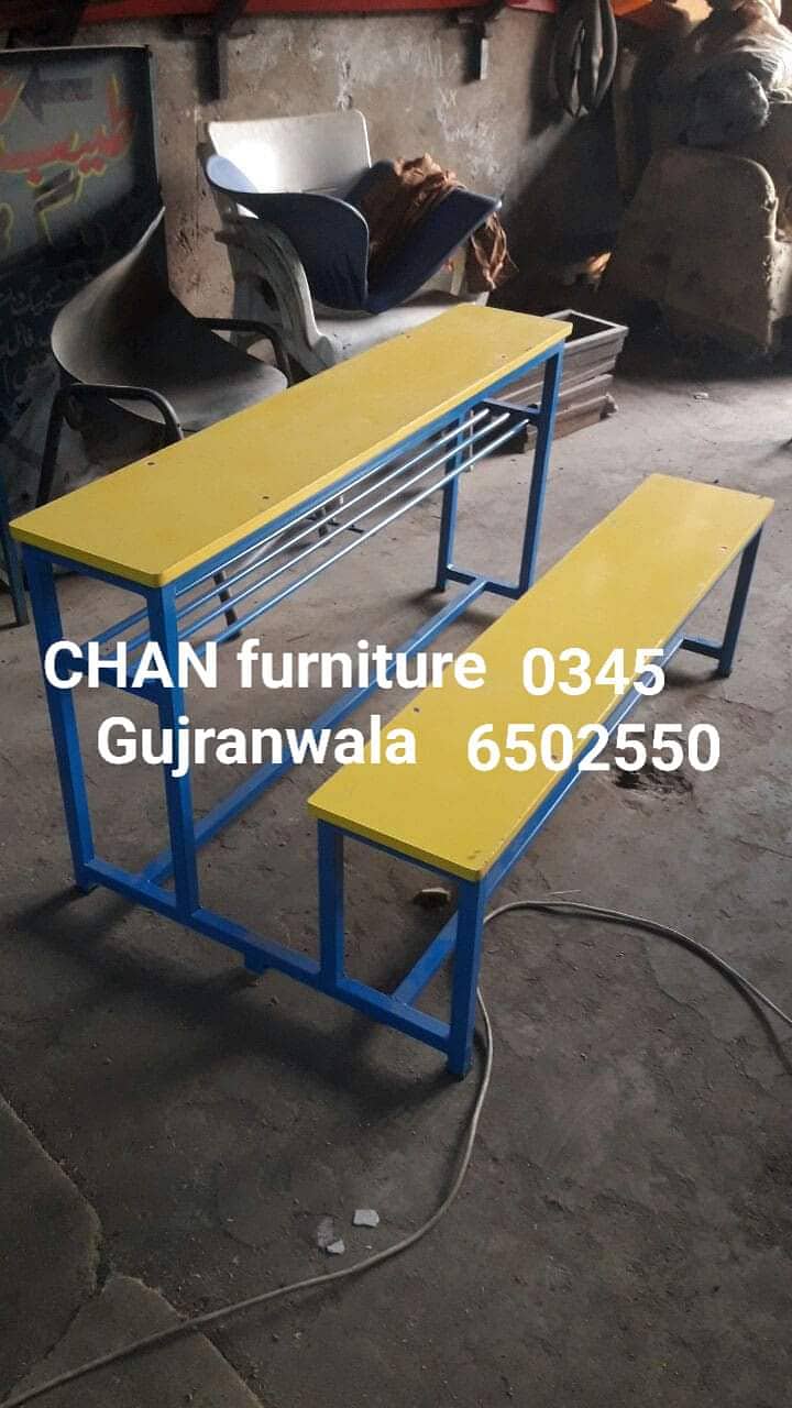 School furniture/ Chair &Table / Plastic chair/Exam chair/Study table 1