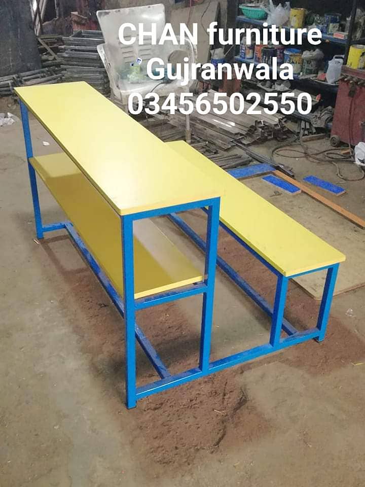 School furniture/ Chair &Table / Plastic chair/Exam chair/Study table 9