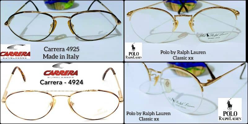 Frame Original Silhouette Ray Ban Carrera Polo Rayban glasses Eyewear 10