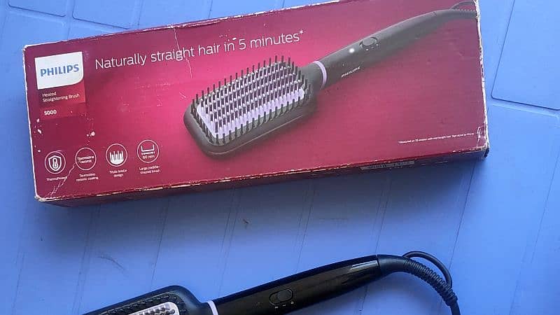 Original Philips Hair straightening Brush 5