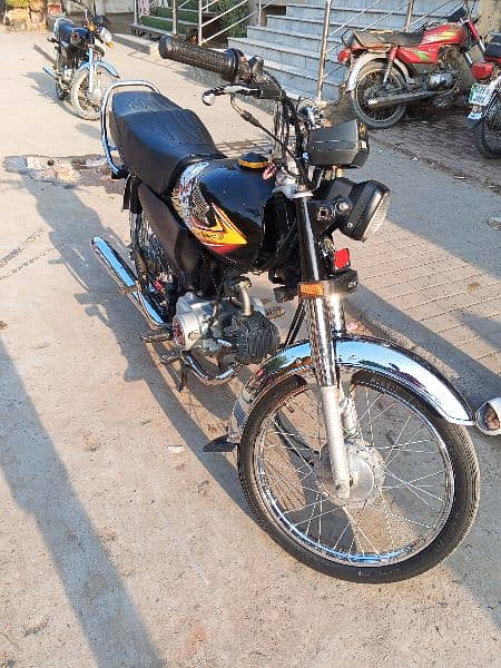 Honda cd70 exchange with Honda 125 2