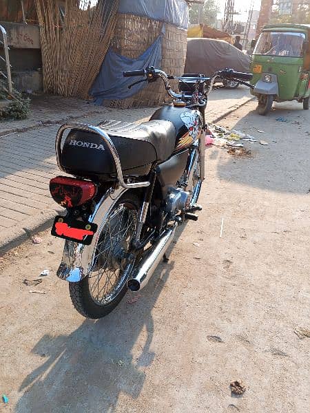 Honda cd70 exchange with Honda 125 5