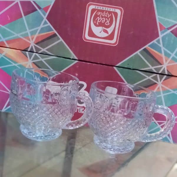 Glass Cups Medium Size 1