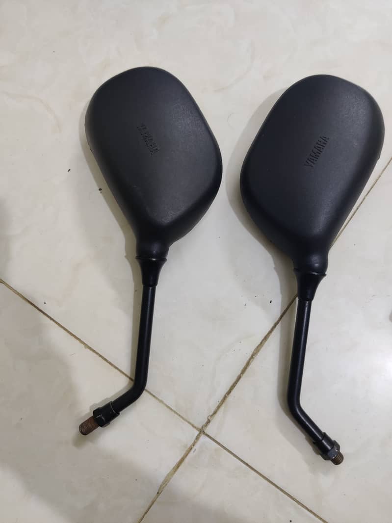 ybr side mirror and universal fancy side mirror 2