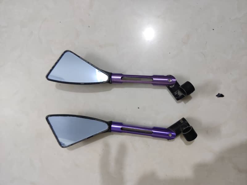 ybr side mirror and universal fancy side mirror 4