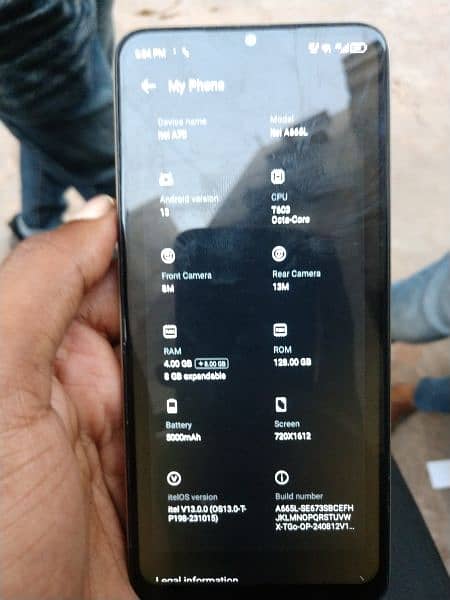 itel A70 Glass break without box 1