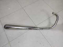 cg125 original chrome silencer new condition