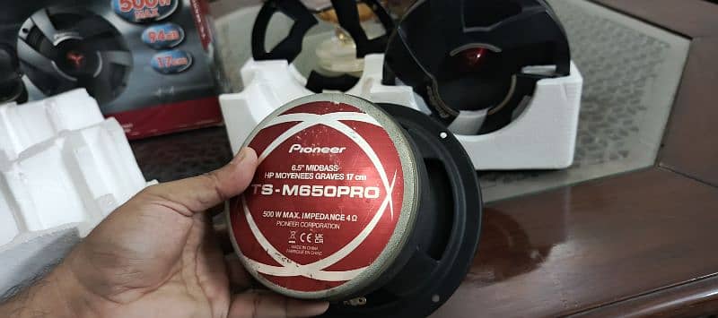 Pioneer M650 Pro car speakers 5