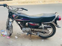 Honda CG 125 Karachi number