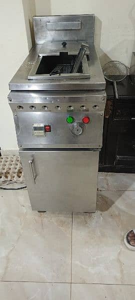 16 litter Fryer Fully Heavy body steel 0