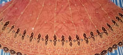 bridal lehenga for sale only one used 0