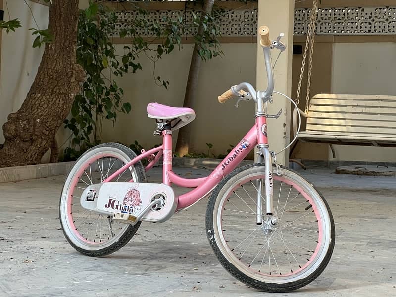 Girls Bicycle for ages 5-9 yrs (Pink) 0