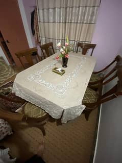 6 seater dining table for sale