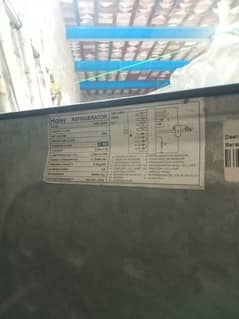 Haier Refrigerator for urgent sale phone number 03289696621