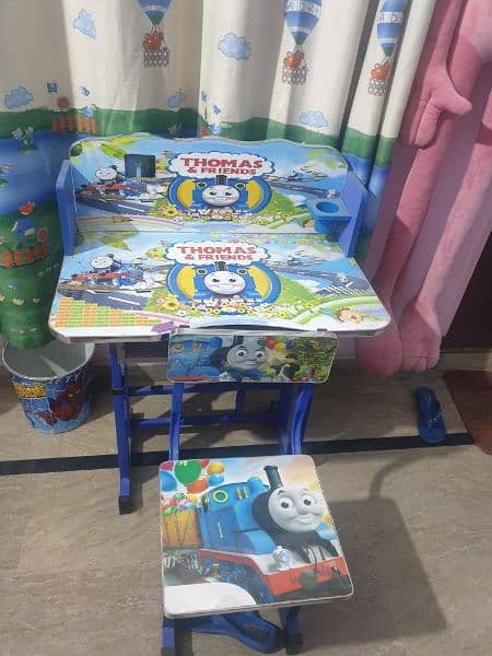 Kids study table with chair 1