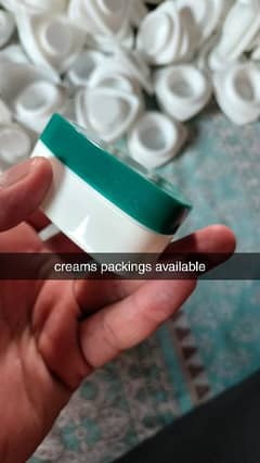 cream packings