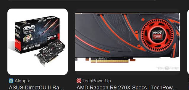 AMD RADEON R9 270x 2GB DDR5 2