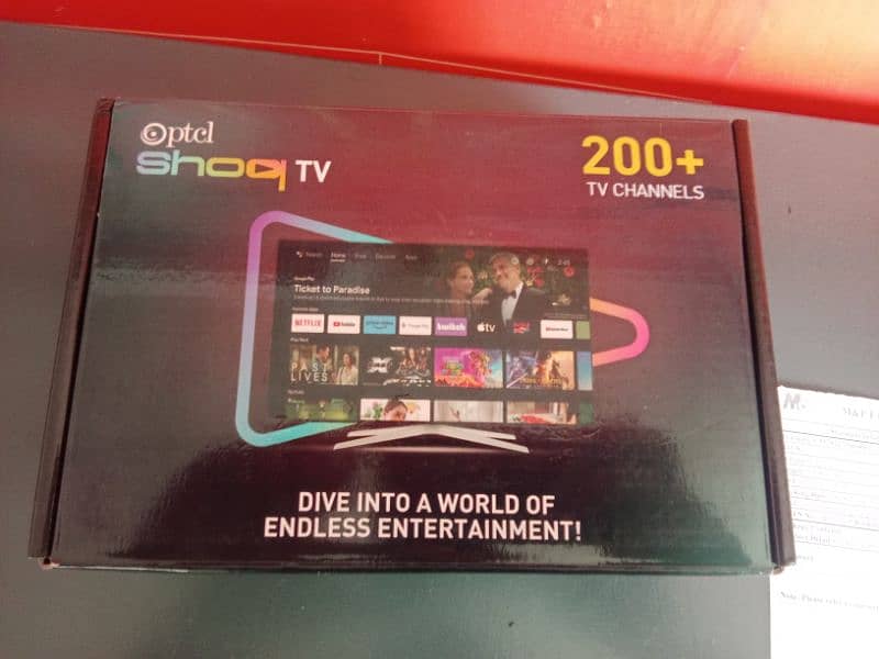 PTCL SHOQ ANDROID TV BOX ORIGINAL 1