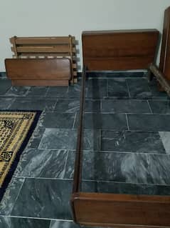 Wooden Single bed