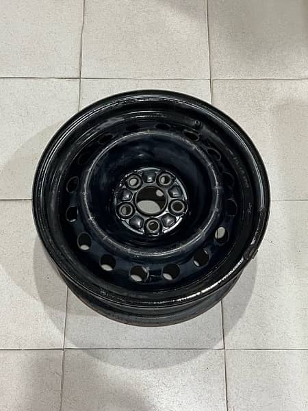 Toyota Corolla Steel Rims | 5 Nut | 10/10 3