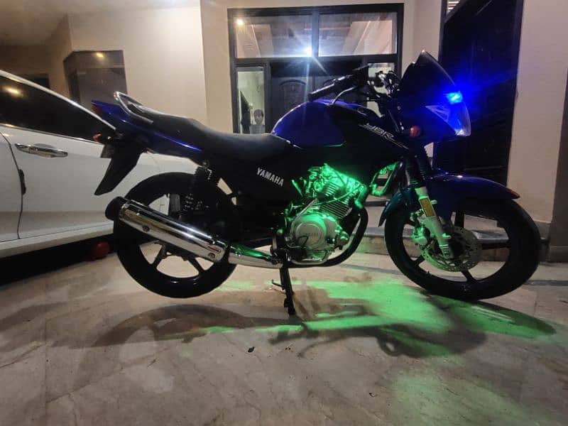 Yamaha YBR blue colour 125cc. 0336/98/00/157 1