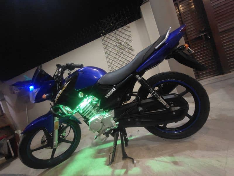 Yamaha YBR blue colour 125cc. 0336/98/00/157 5