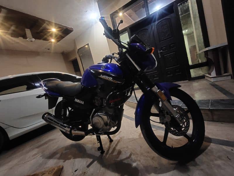 Yamaha YBR blue colour 125cc. 0336/98/00/157 6