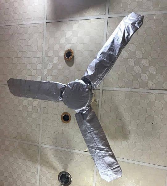 pack of 4 parachute fan cover dust proof 0