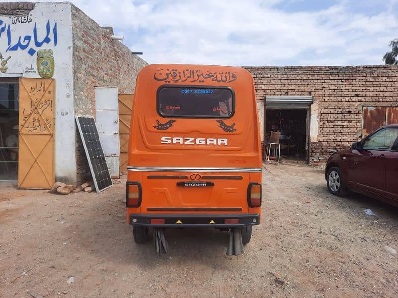 Sazgar Rickshaw Model 2022  new like condion 1