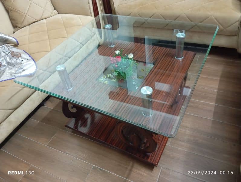 7 Seater Sofa Set With Table 3