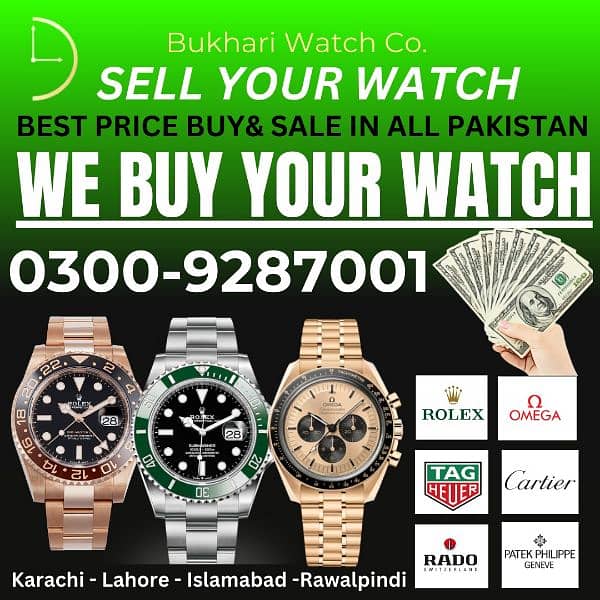 watch buyer i buy vintage watches Rolex Omega Cartier Rado Hublot AP 0