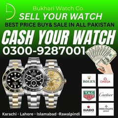 Old watches Buyer Rolex cartier omega chopard rado zenith penrai buyer