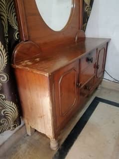 wooden dressing table