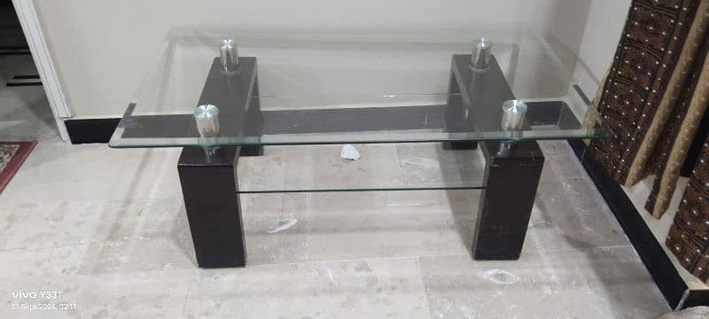 Double Mirror table new conditiin 2