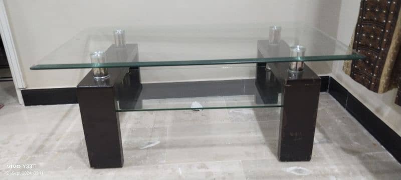 Double Mirror table new conditiin 3