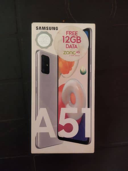 Samsung A51 with box 9