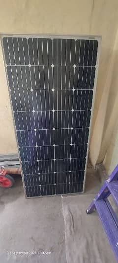 6 Solar panels 150watt, Simtek solar inverter and panal stand for sale