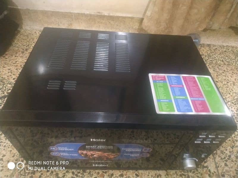 haier microwave oven 6