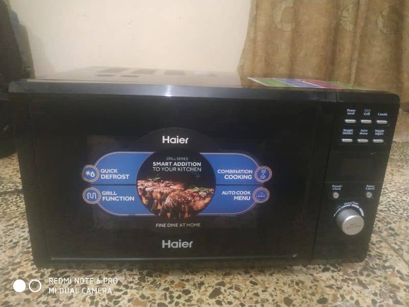 haier microwave oven 10